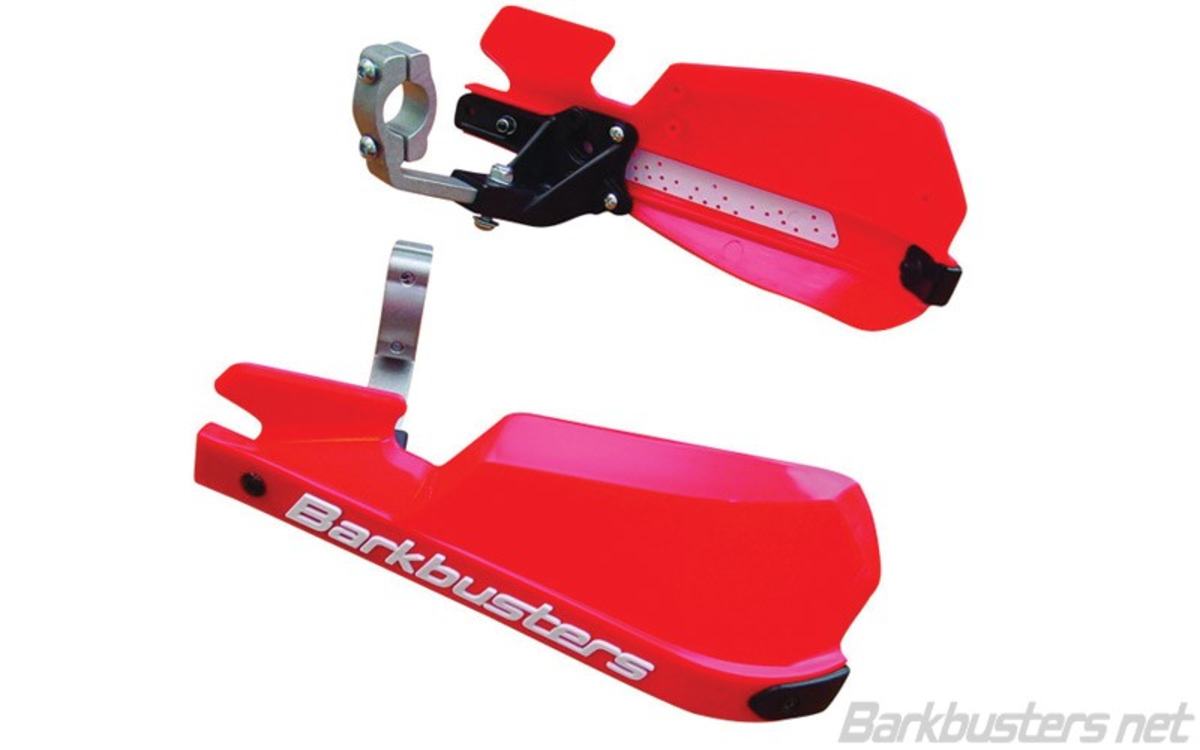 BARKBUSTERS VPS MX HGUARD V7 RED SGL.PT. MOUNT VPS-007-01-RD