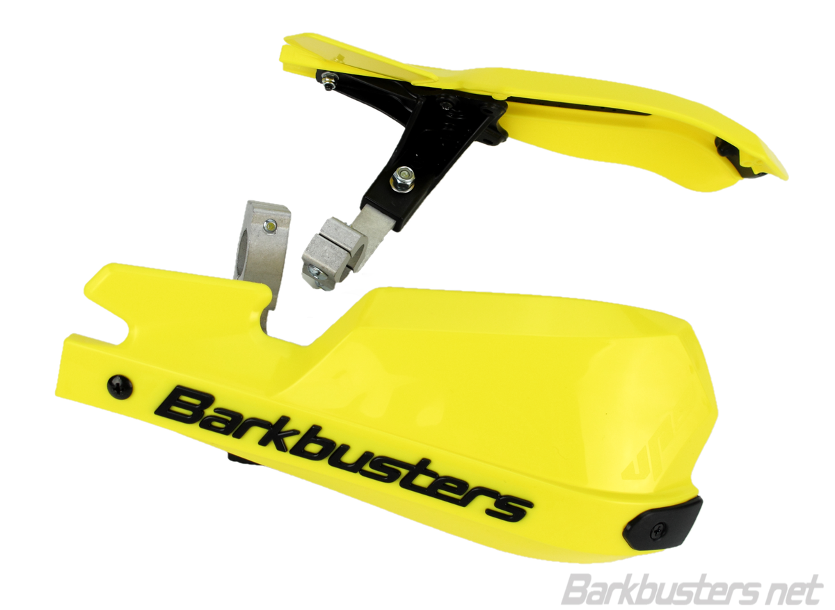 BARKBUSTERS VPS MX HGUARD V7 YELLOW SGL.PT. MOUNT VPS-007-01-YE