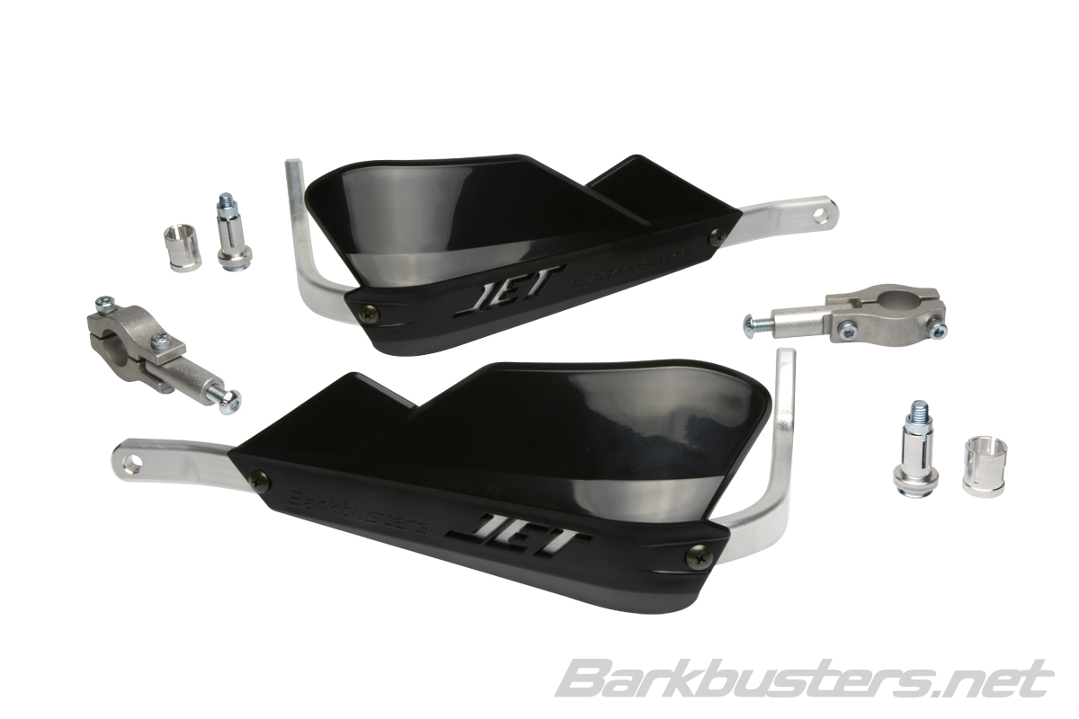 BARKBUSTERS JET HGUARD J1 BLACK STRAIGHT 7/8 (22MM) JET-001-00-BK