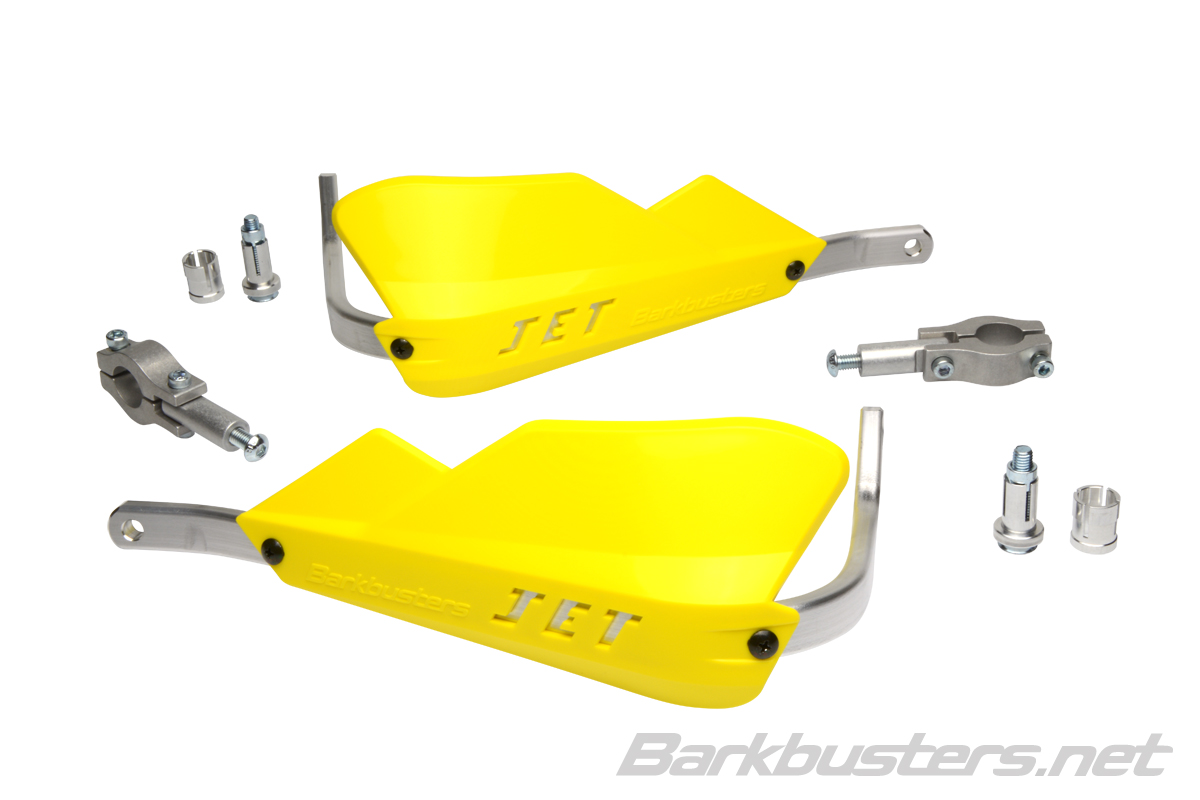 BARKBUSTERS JET HGUARD J1 YELLOW STRAIGHT 7/8 (22MM) JET-001-00-YE