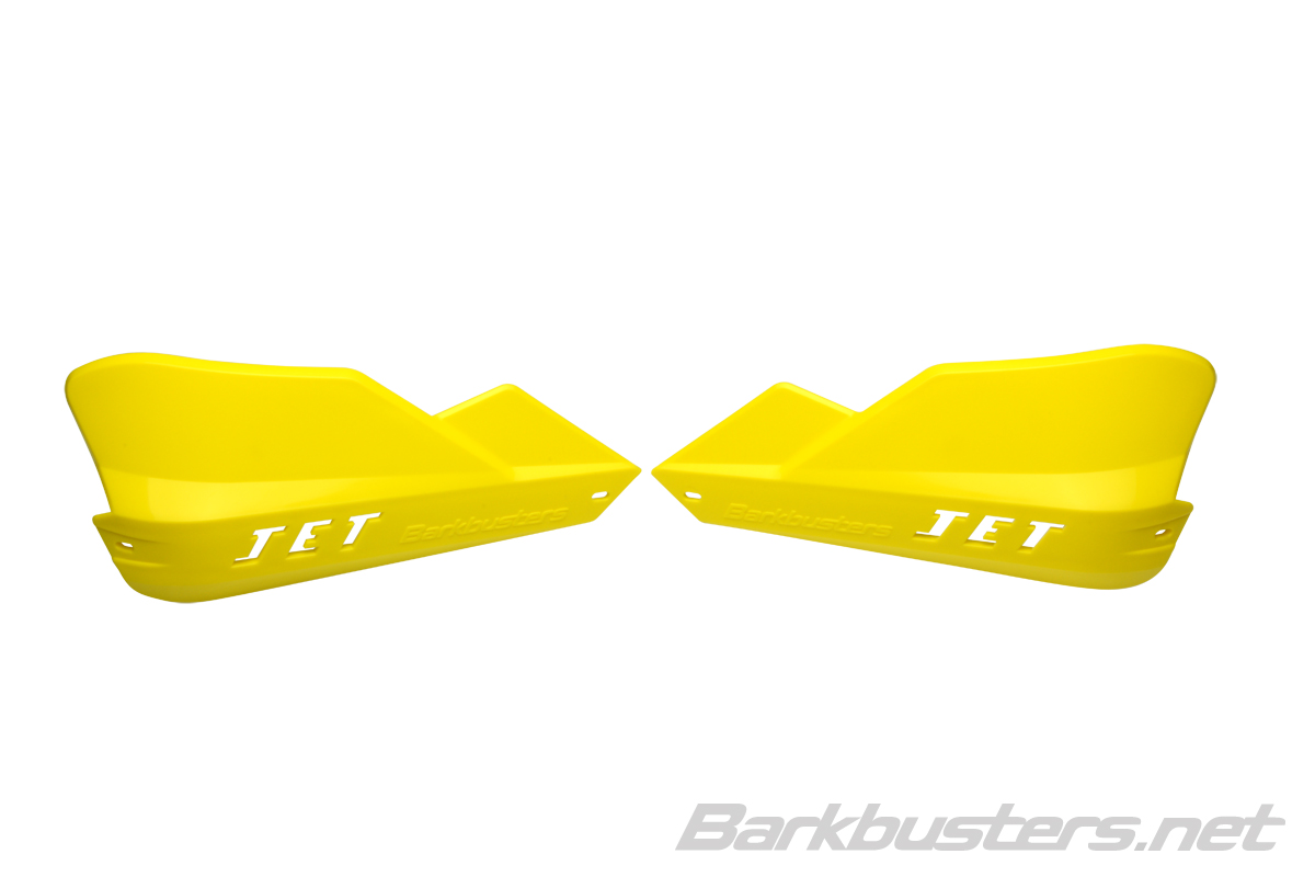 BARKBUSTERS JET PLASTIC GUARDS ONLY. YELLOW JET-003-00-YE