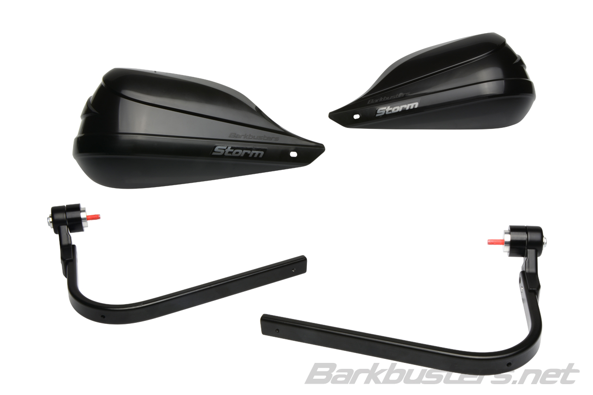 BARKBUSTERS STORM HGUARD S7BLK SGL.PT. BAREND THREAD STM-007-02-BK