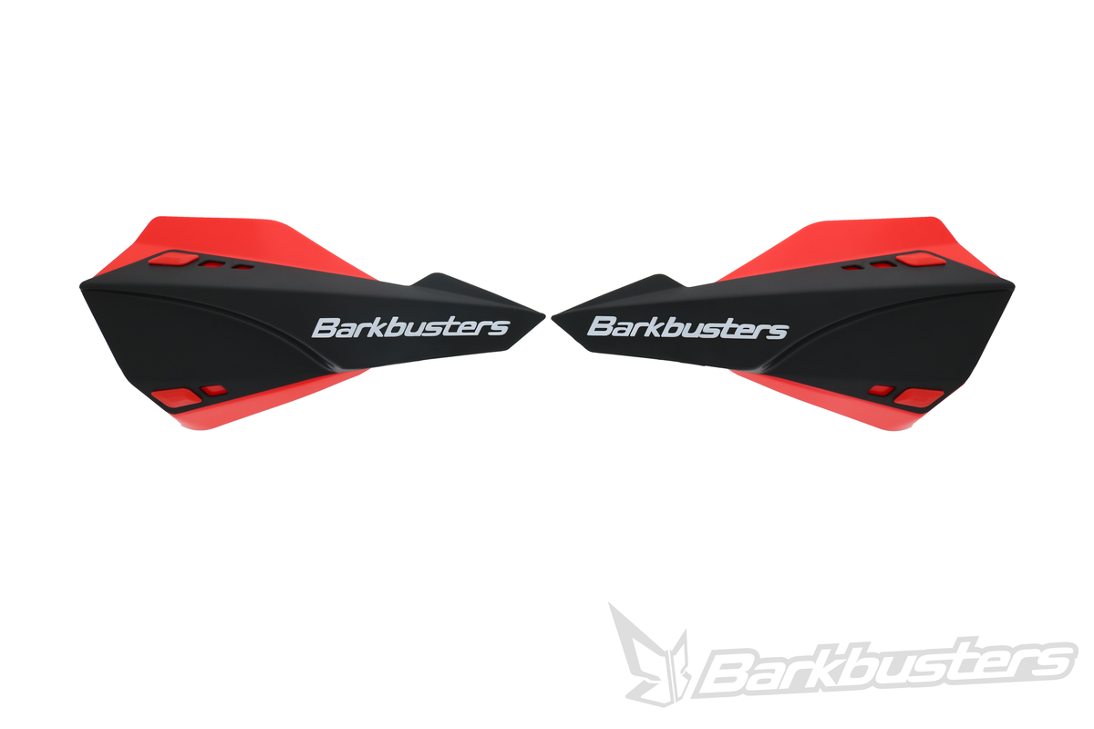 BARKBUSTERS SABRE HGUARD BLACK W/RED DEFLECTOR SAB-1BK-02-RD