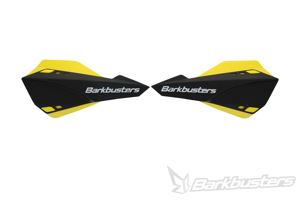 BARKBUSTERS SABRE HGUARD BLACK W/YELLOW DEFLECTOR SAB-1BK-02-YE