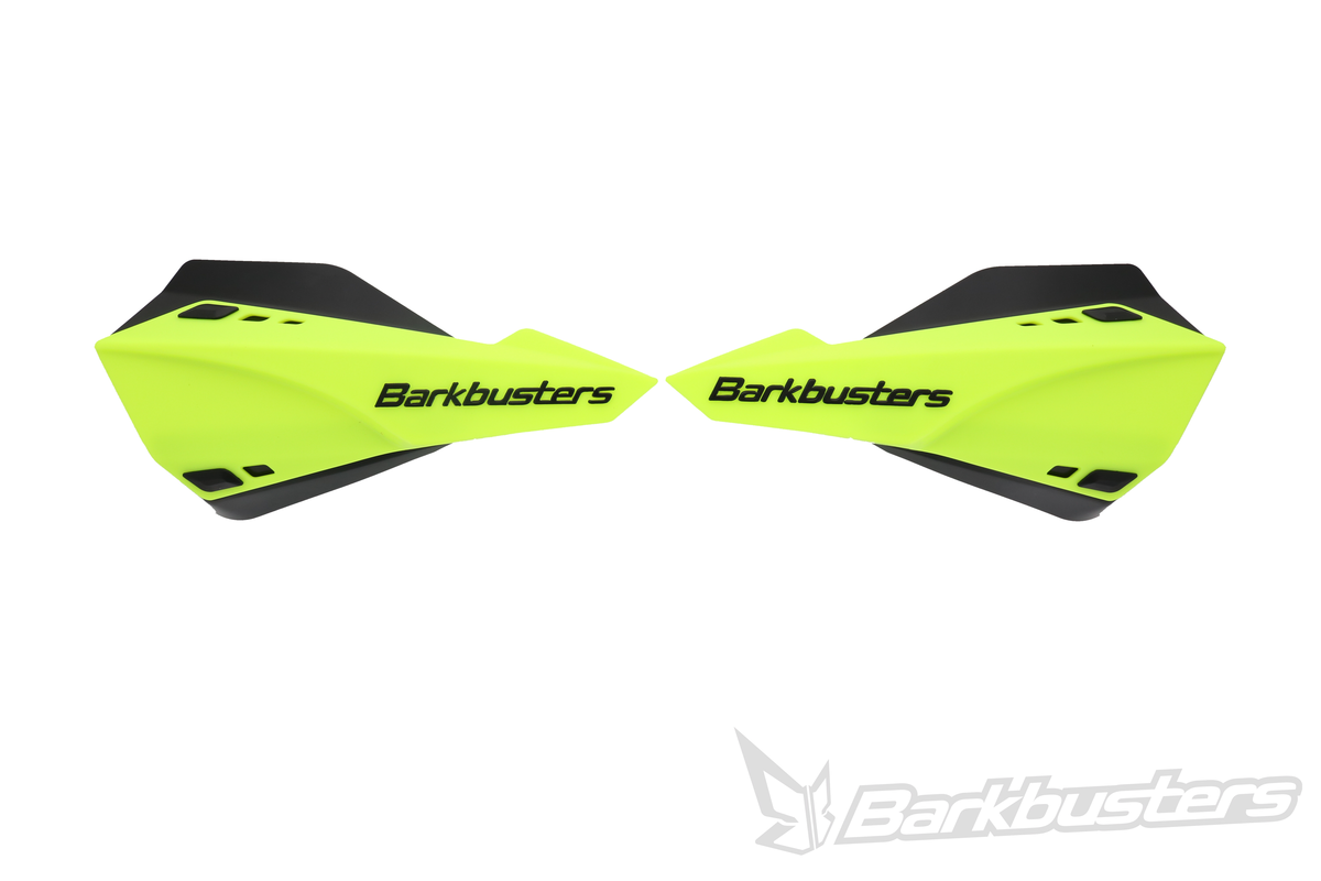 BARKBUSTERS SABRE HGUARD HI.VIZ W/BLACK DEFLECTOR SAB-1YH-02-BK