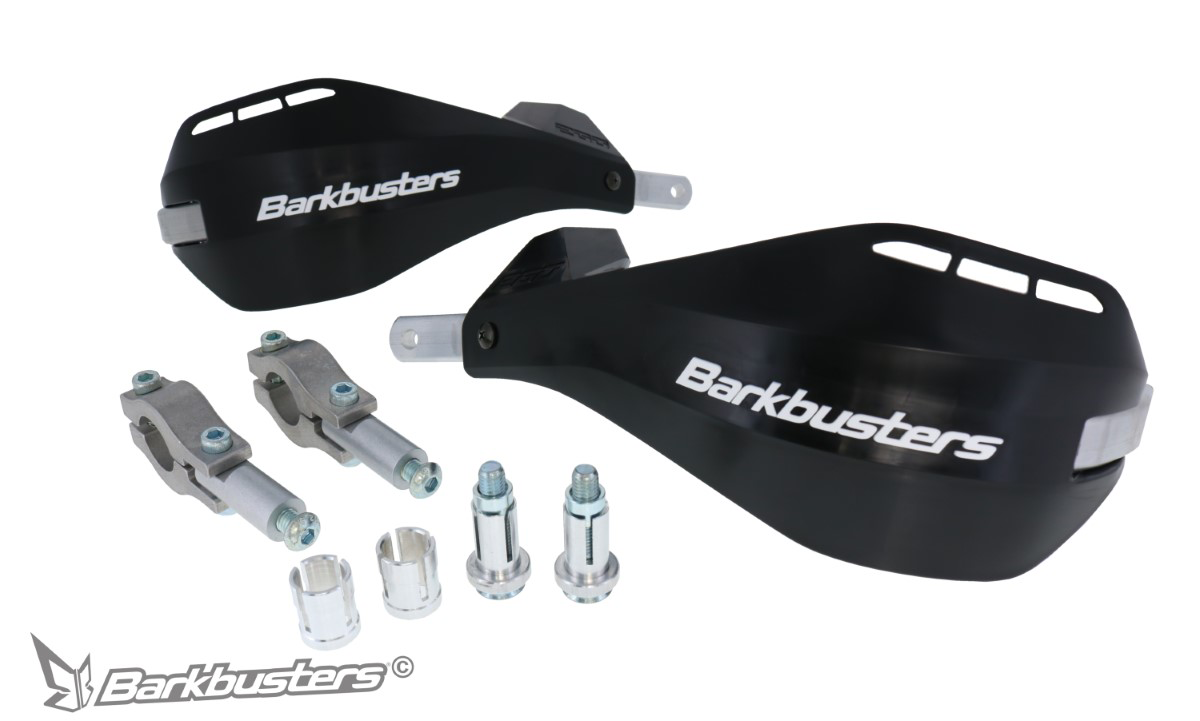 BARKBUSTERS EGO HGUARD WITH MULTI FIT CLAMPS BLACK EGO-205-00-BK