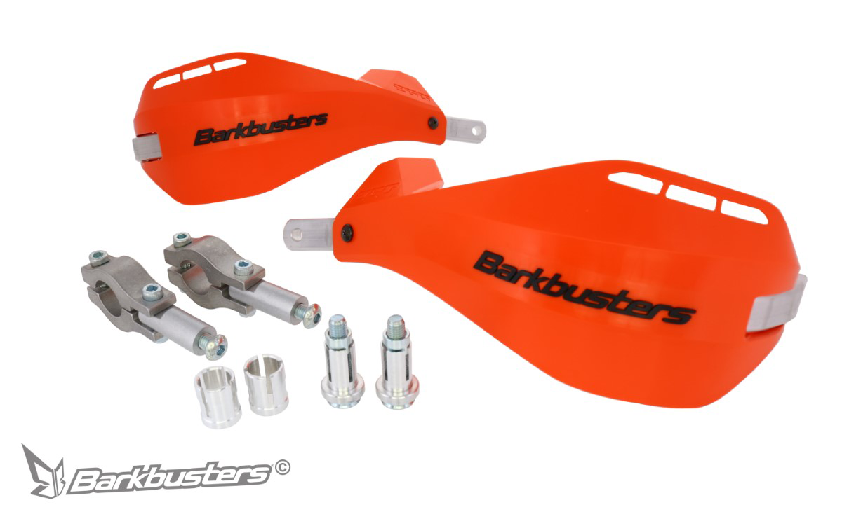 BARKBUSTERS EGO HGUARD WITH MULTI FIT CLAMPS ORANGE EGO-205-00-OR