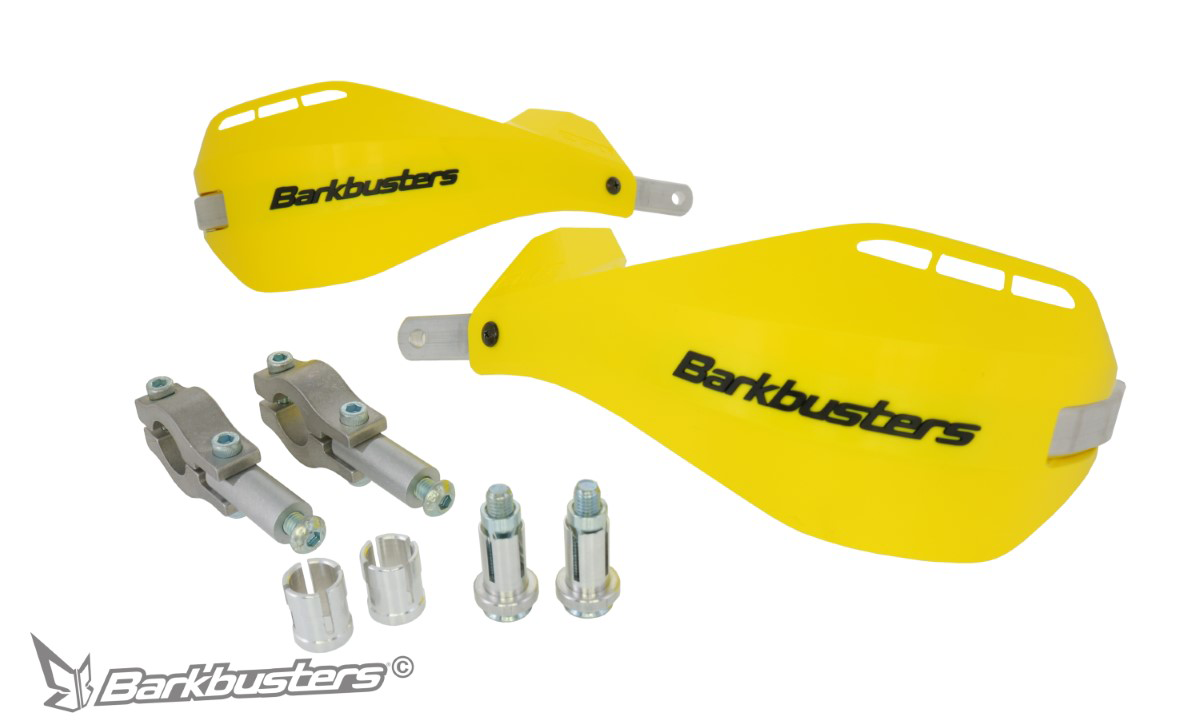 BARKBUSTERS EGO HGUARD WITH MULTI FIT CLAMPS YELLOW EGO-205-00-YE