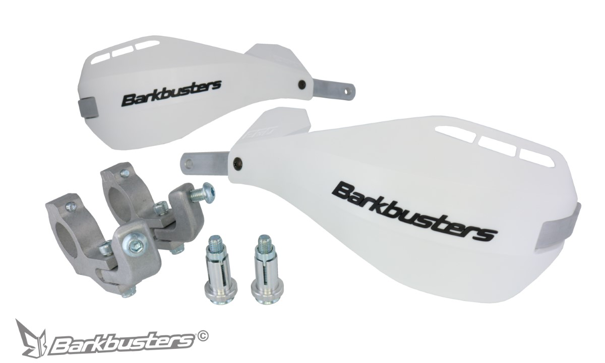 BARKBUSTERS EGO MINI HANDGUARD 80CC MX WHITE EGO-204-00-WH