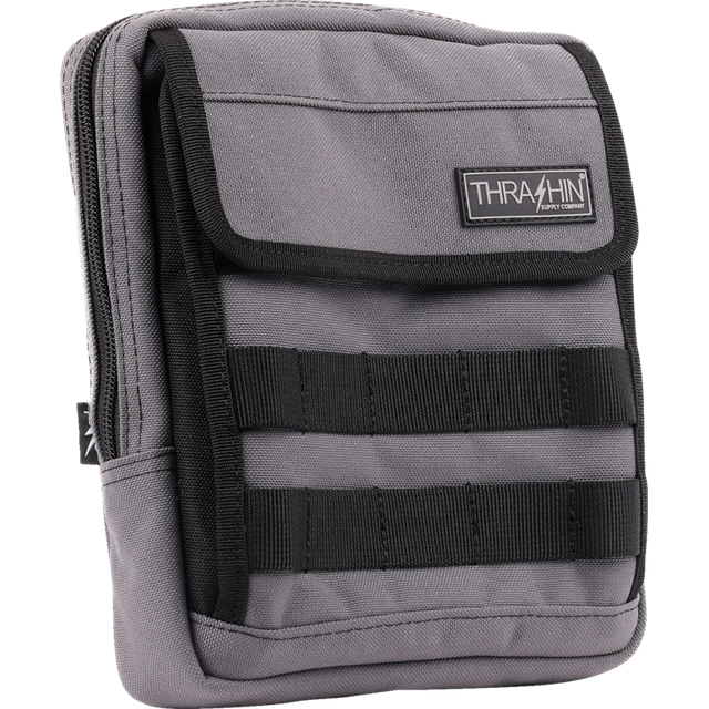 THRASHIN SUPPLY CO. BAG HANDLEBAR TSC SLIM GRAY THB-0030
