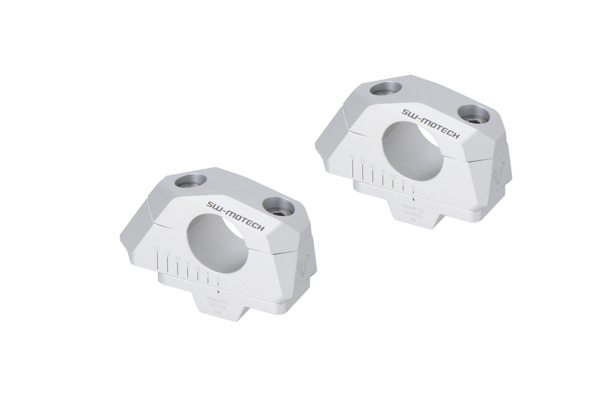 SW-MOTECH VARIABLE 1-1/8'' BAR BACK SILVER LEH.00.039.31000/S