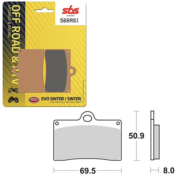 SBS EVO SINTER BRAKE PAD  6280566100