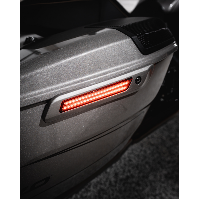 CUSTOM DYNAMICS LIGHTS LED SADDLEBAG LATCH SMOKED LENS CD-LATCH-23-S