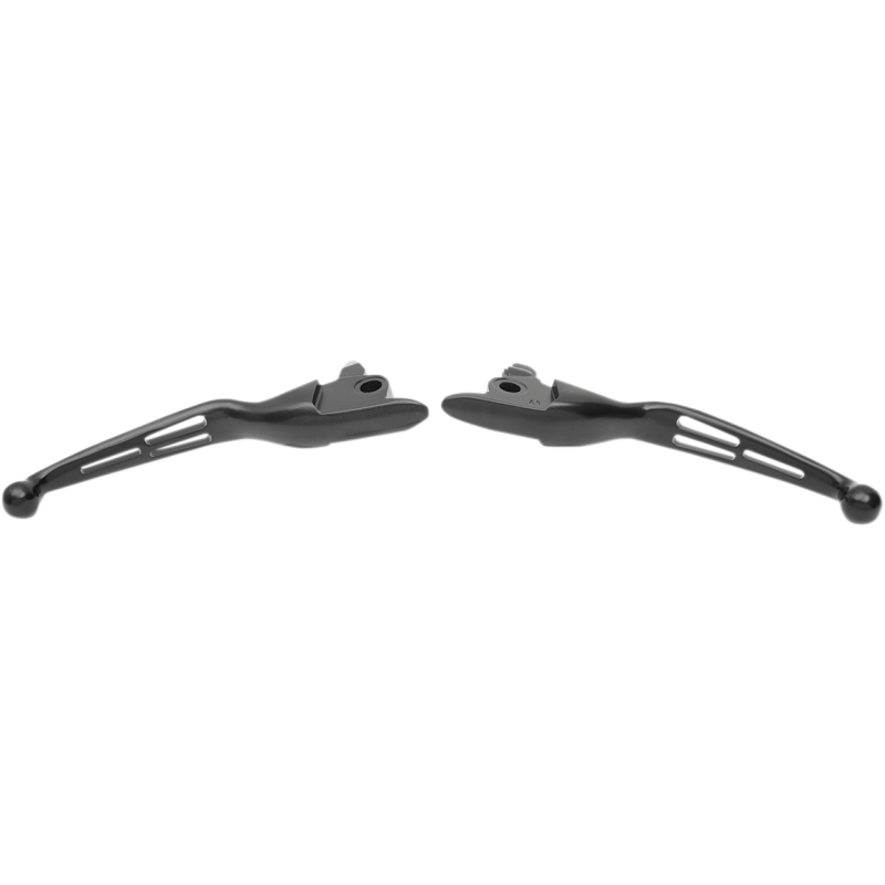 DRAG SPECIALTIES LEVERS BLK SLOT FLHT/TRIKE 19 H07-0605MB