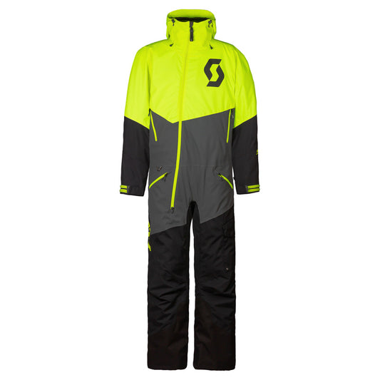 SCOTT BACK-X DRYO MONOSUIT - GREY/NEON YELLOW (M) 278411-7423007