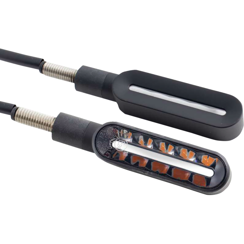 KOSO NORTH AMERICA CYCLONE SEQUENTIAL LED TURN SIGNAL AMBER HE049101