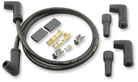 ACCEL 8.8 UNIVERSAL BLACK WIRE SET (2 PLUG) 173083K