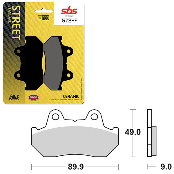 SBS ATV/UTV CERAMIC BRAKE PAD  6190572100