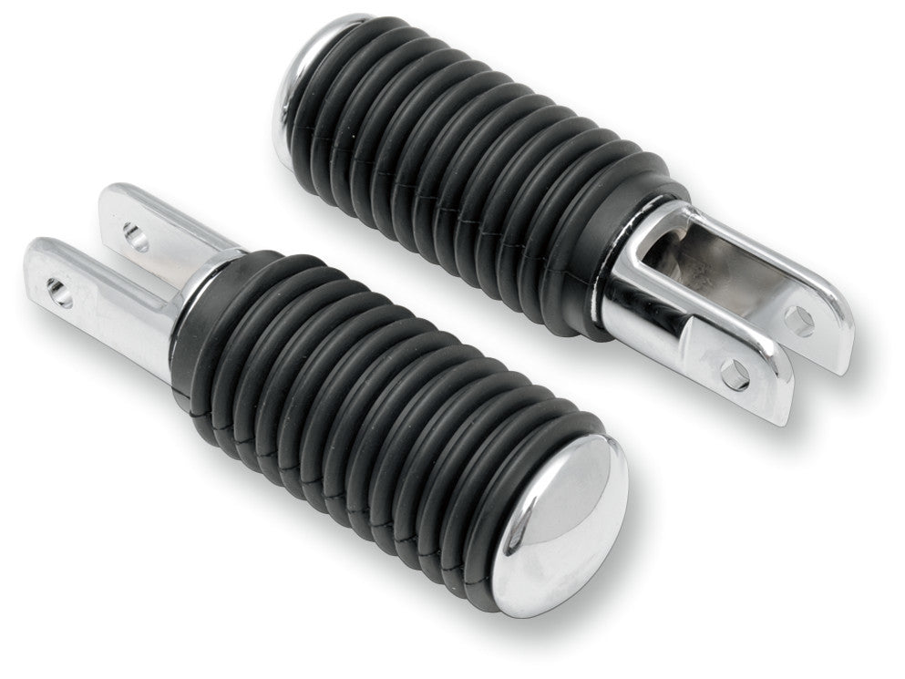 DRAG SPECIALTIES RUBBER FOOTPEGS S/SM FEMALE MNTS (PR) DS-253405