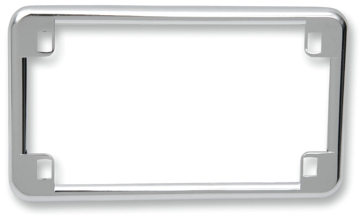 DRAG SPECIALTIES CHR LIC PLATE FRAME 4X7 (EA) DS-270220