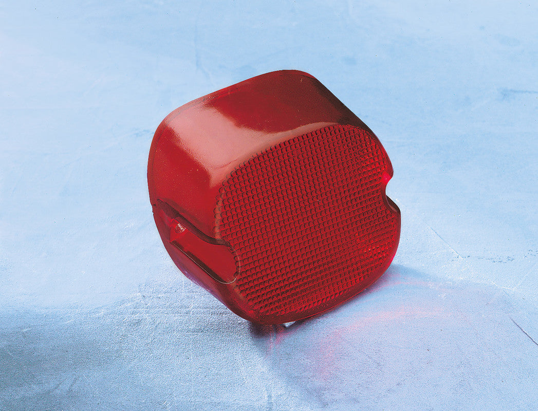 DRAG SPECIALTIES 73-98 RED LAYDOWN T/L LENS BOTT WINDOW DS-272037