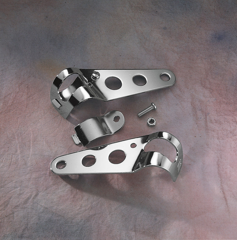 DRAG SPECIALTIES SIDE MOUNT H/LIGHT BRACKETS (PR) DS-285050