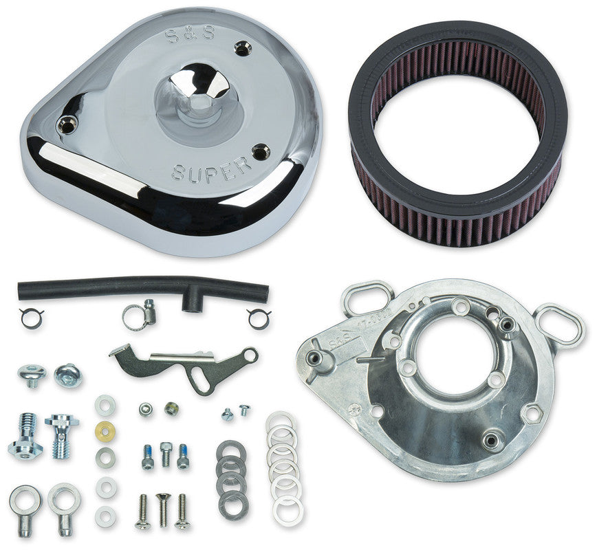 S&S CYCLE 93-99 B/T EVO A/CLEANER ASSBY F/E-G CARB 17-0404
