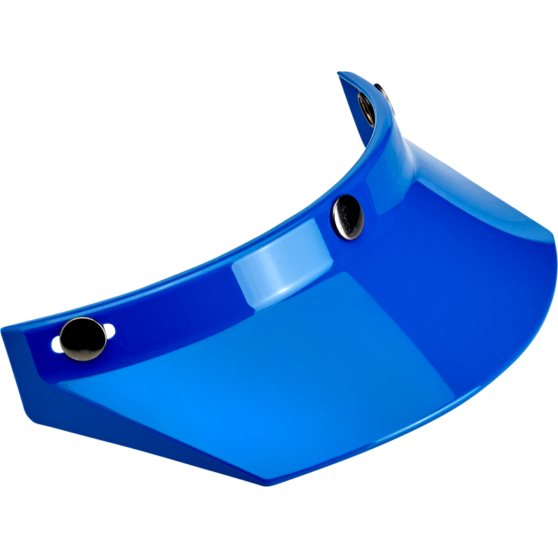 BILTWELL VISOR MOTO 3 SNAP BLUE 2002-564