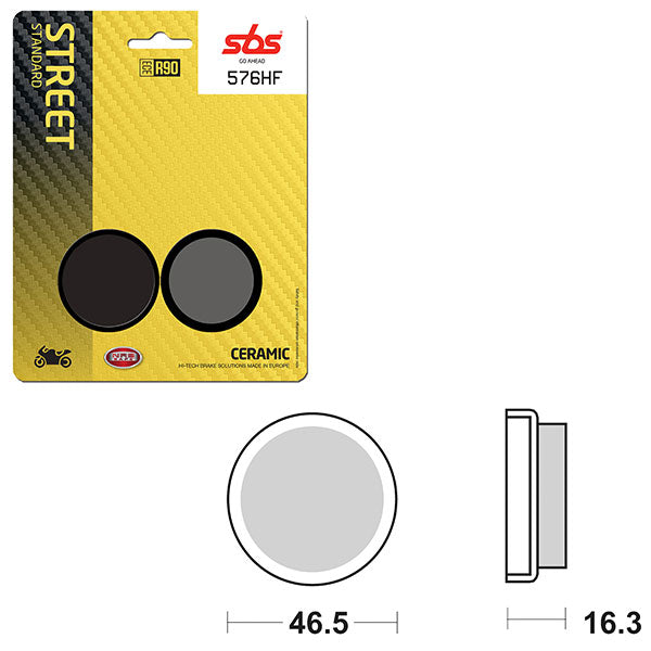 SBS ATV/UTV CERAMIC BRAKE PAD  6190576100
