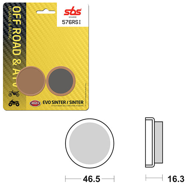SBS EVO SINTER BRAKE PAD  6280576100