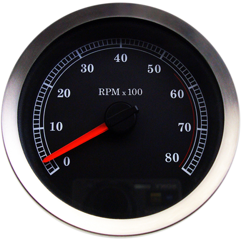 DRAG SPECIALTIES TACHOMETER BLK 04- 83114B
