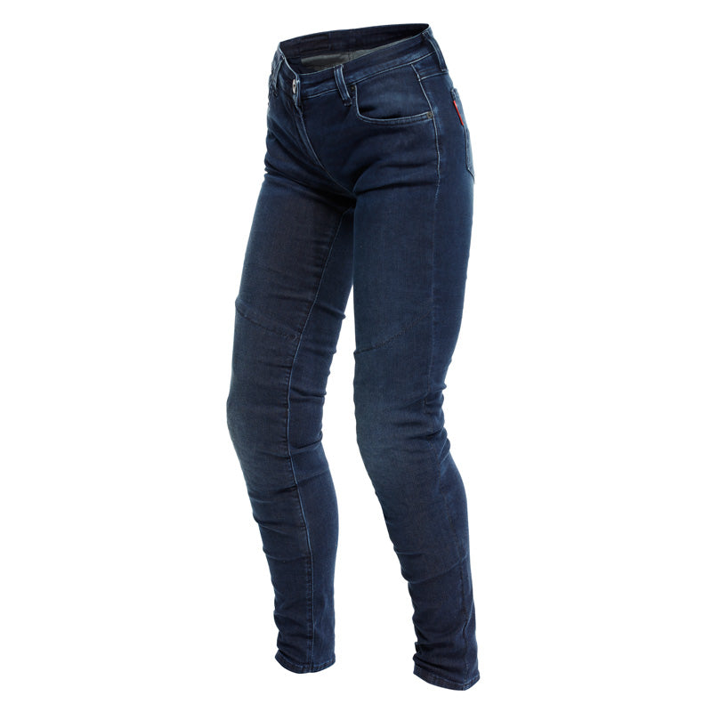 DAINESE DENIM BRUSHED SKINNY LADY TEX PANTS BLUE 2755163-008-27