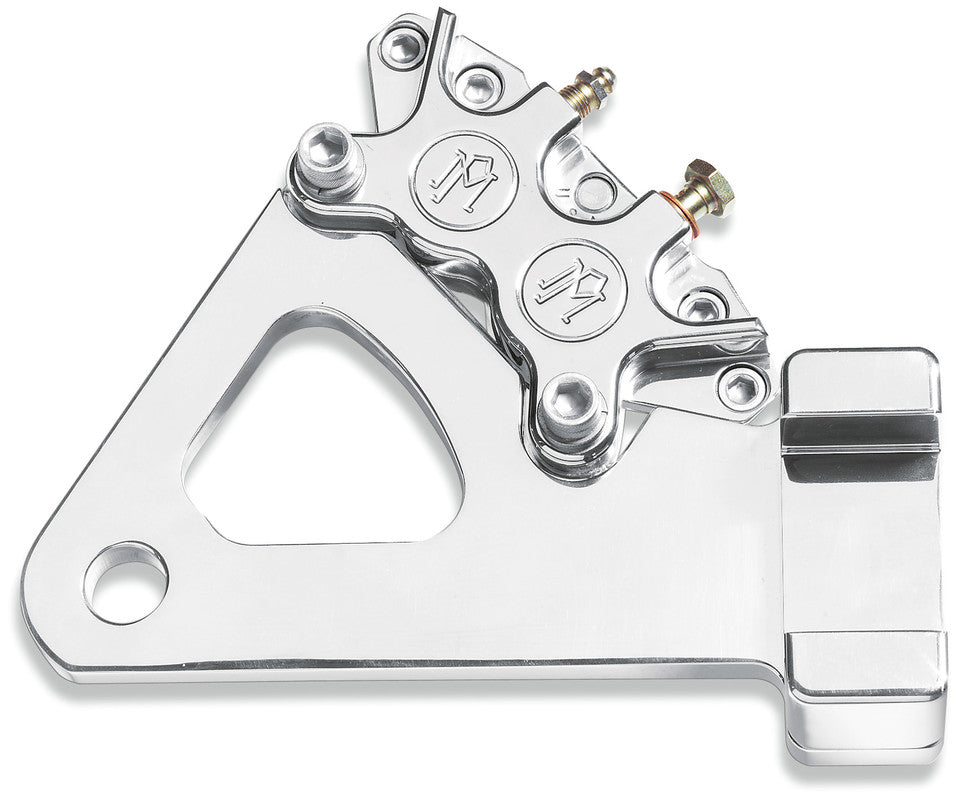 PERFORMANCE MACHINE 84-94 FX/R/WG REAR 4-PIS CHR CALIP/BRKT 1268-0052-CH