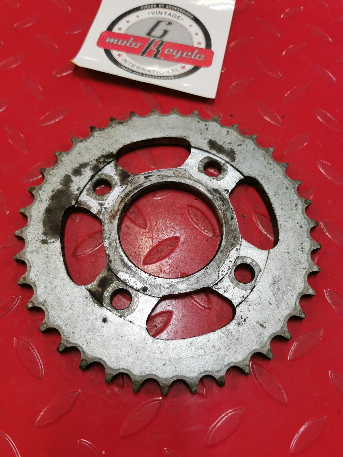 Yamaha RD400 1977 rear sprocket drive gear 38T 1976 1978 3