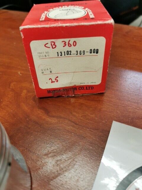 NOS Honda CB360 CJ360 CL360 PISTON (OS 0.25) 13102-369-000 H99