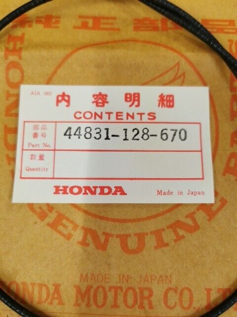 NOS HONDA CABLE INNER SPEEDOMETER 44831-128-670 H76
