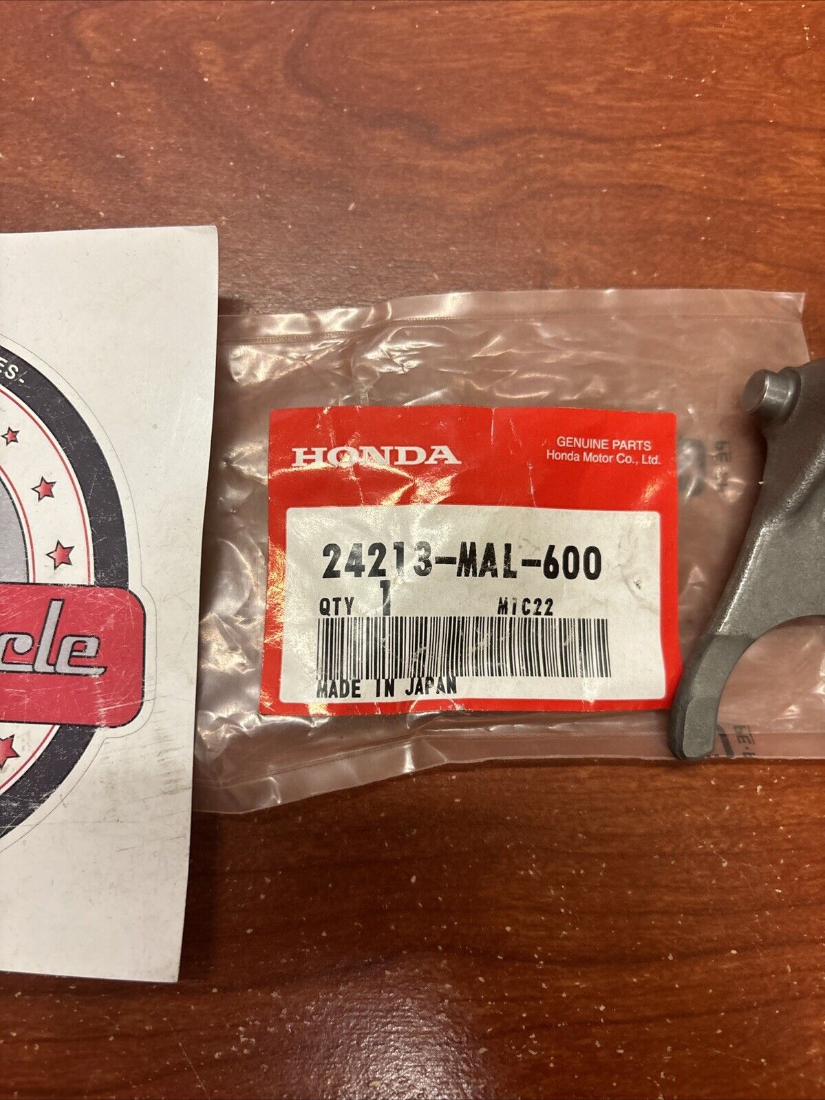 NOS Honda CB600F CB900F CBF600N CBR600F LEFT GEAR SHIFT FORK 24213-MAL-600 H172