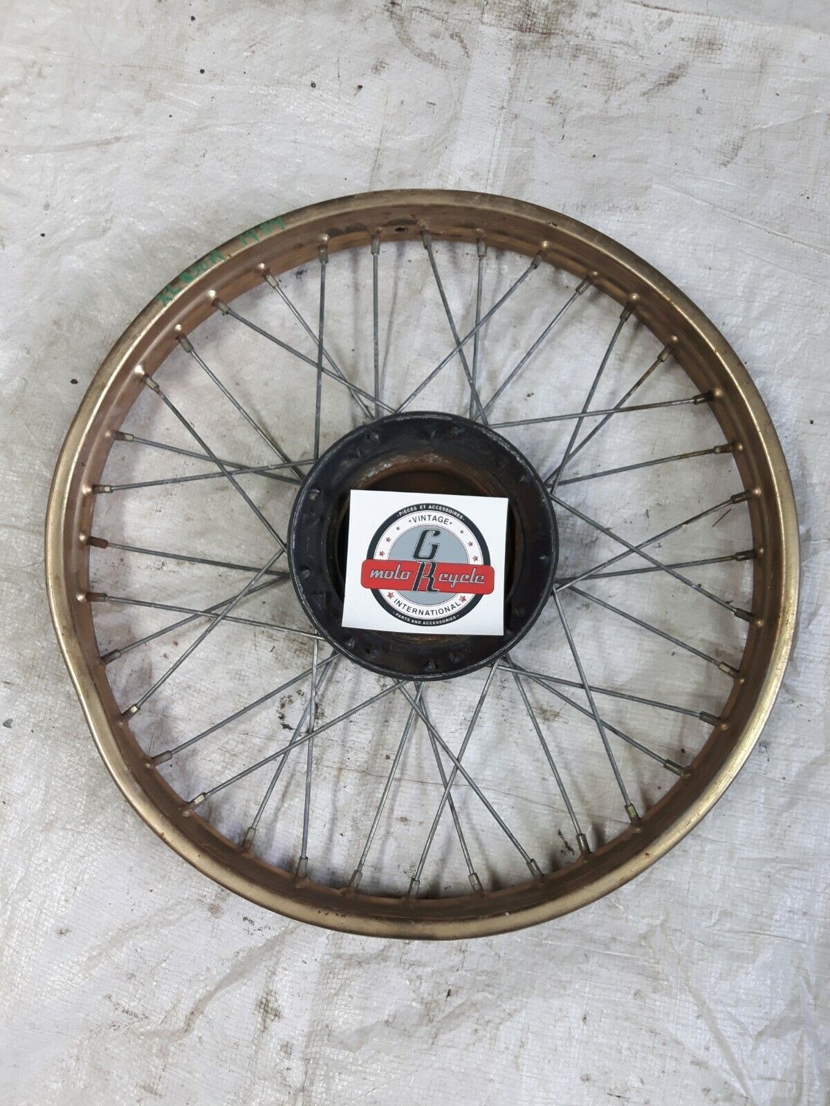 Honda XL250R 1984 front wheel rim hub 1985 1986 1987 44601-KG0-000 takasago