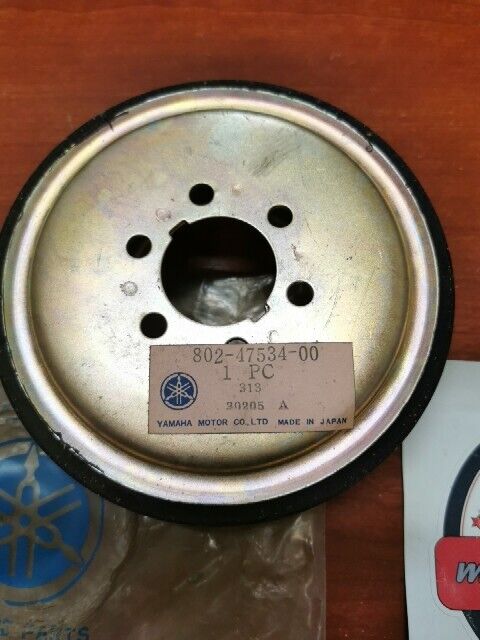 NOS Yamaha 1969 SL351 TRACK AXLE GUIDE WHEEL 802-47534-00-00 Y130