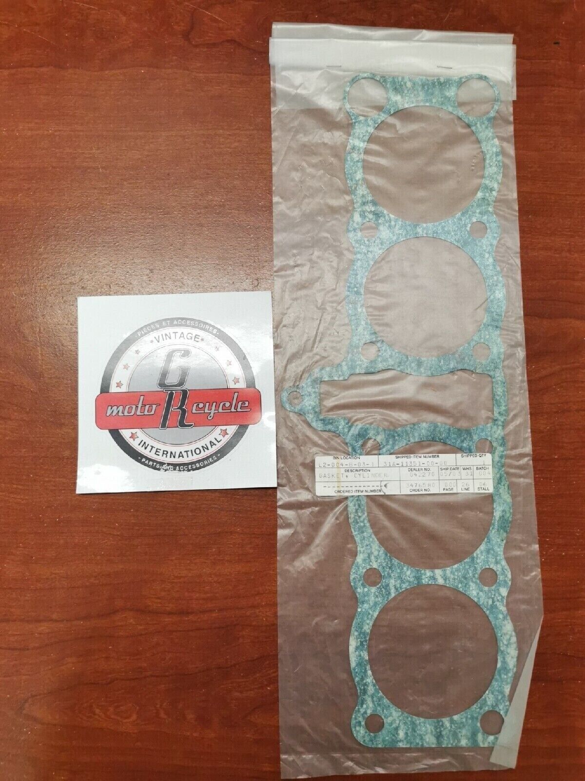 NOS Yamaha XJ700 XJ750 XJ900 XJ650 CYLINDER GASKET 4BB-11351-00-00 Y80