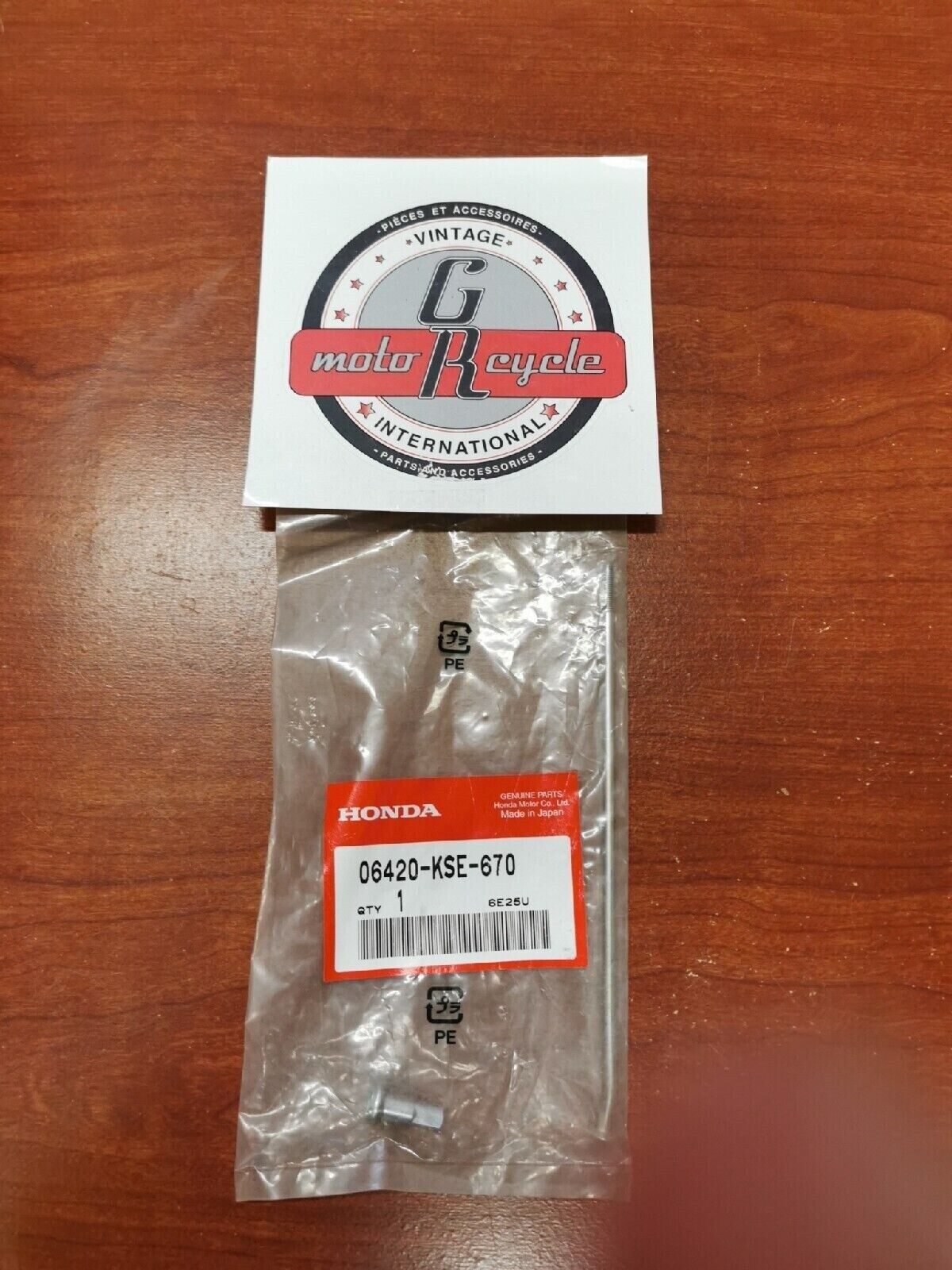 NOS Honda 2007 - 2009 2012 - 2023 CRF150R REAR SPOKE &NIPPLE 06420-KSE-670 H36