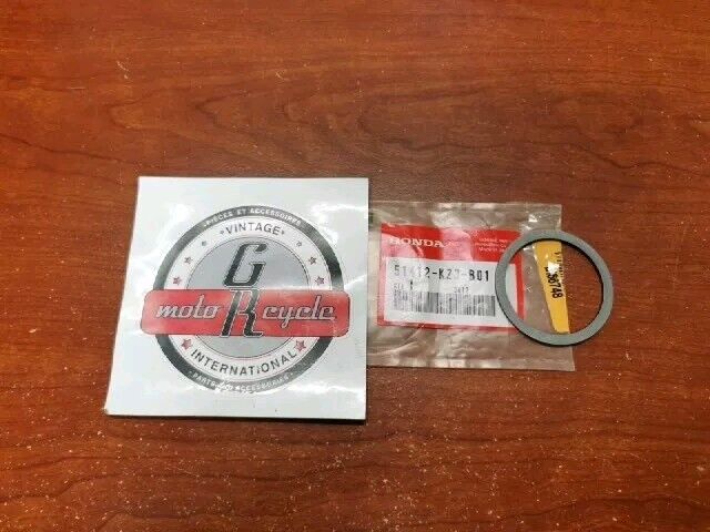 NOS Honda CR250R CRF250R CRF250X CRF450R FORK BACK UP RING 51412-KZ3-B01 H152