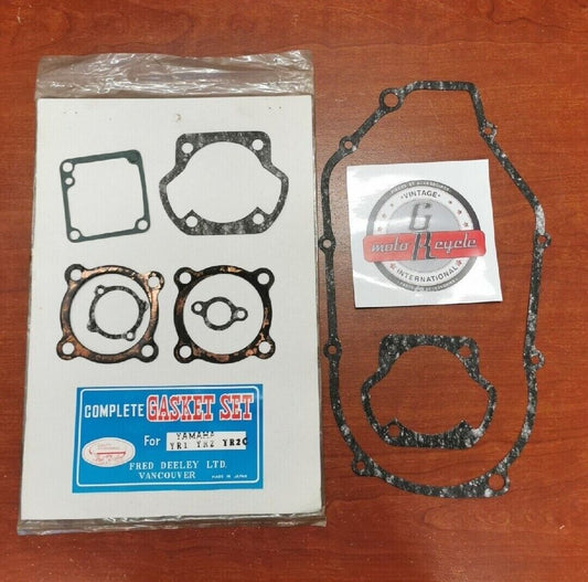 NOS Yamaha YR1 YR2 YR2C INCOMPLETE GASKET KIT SET 1 Y74