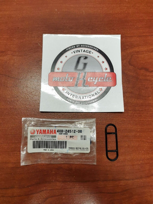 NOS Yamaha FUEL TANK GASKET 4X8-24512-00-00 Y70