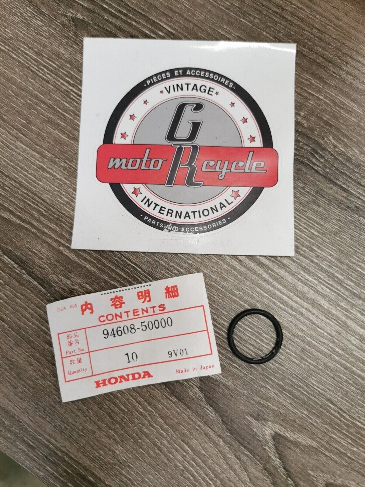 NOS HONDA CX500 CB250 CB400T CB750A CB250 CM250 CB125T O RING 94608-50000 H50