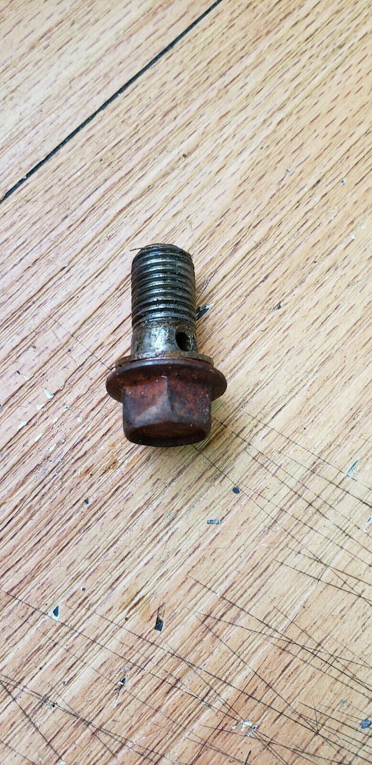 Yamaha IT200 1986 front brake union bolt oil washer plate 90401-10159-00 .