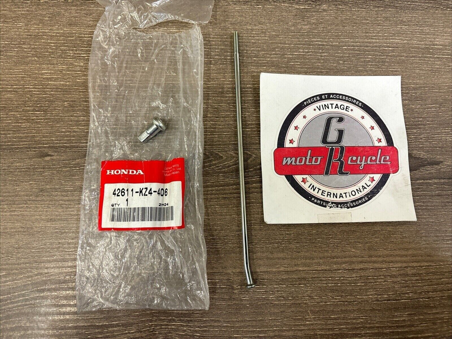 NOS Honda 1994 CR125R REAR SPOKE SET B 42611-KZ4-406 H125