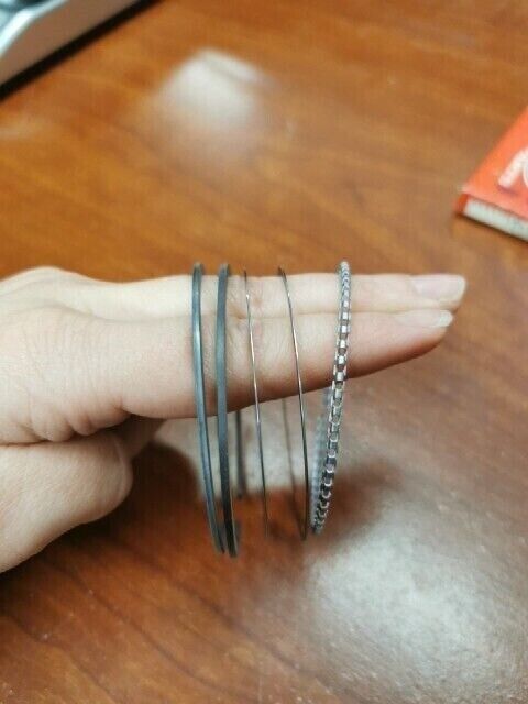 NOS Honda XL175 K3 K4 K5 PISTON RING SET (OS 0.50) 13031-391-003 H75