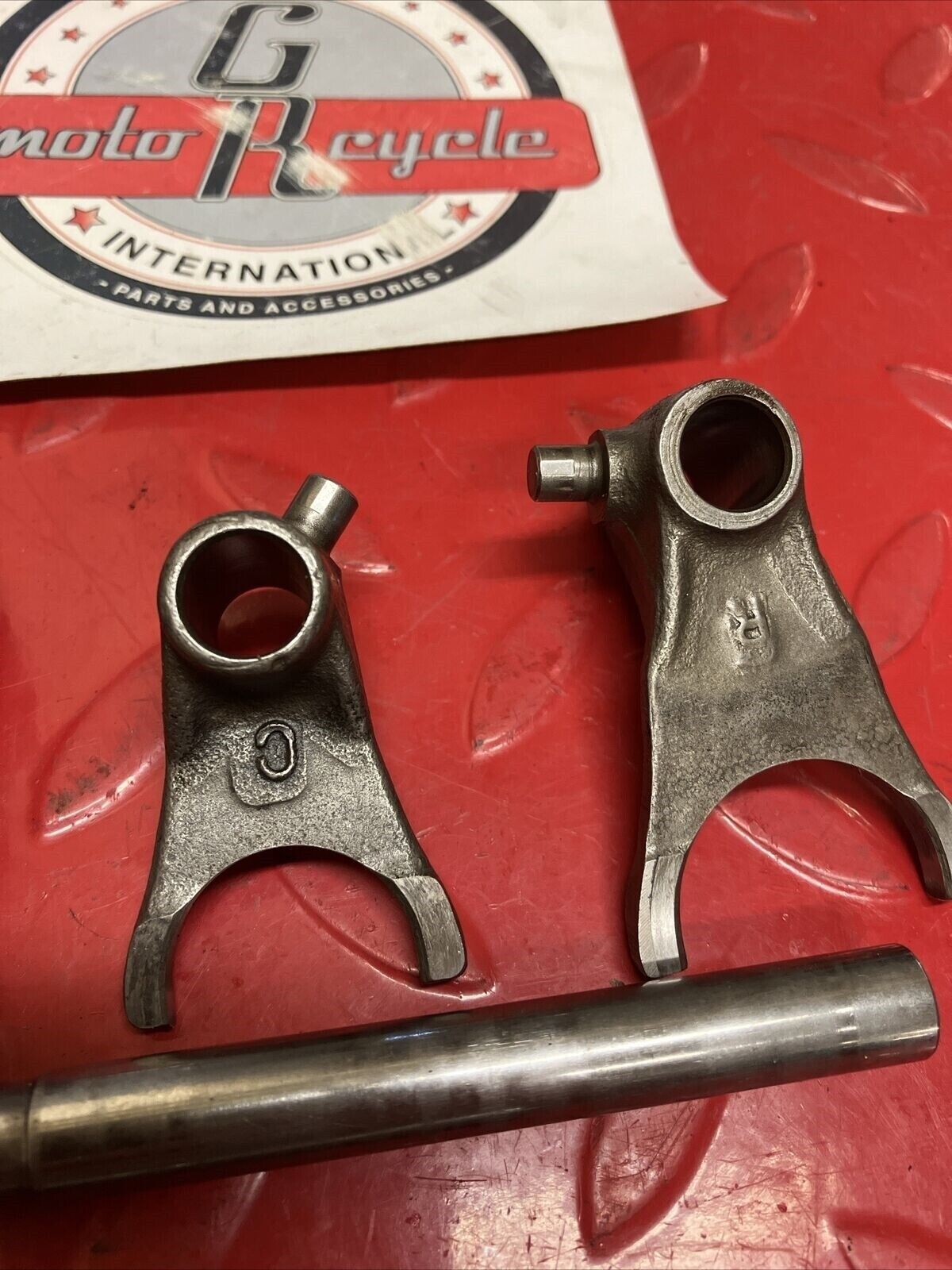 Honda CR80R 1986 transmission gearshift gear shift forks