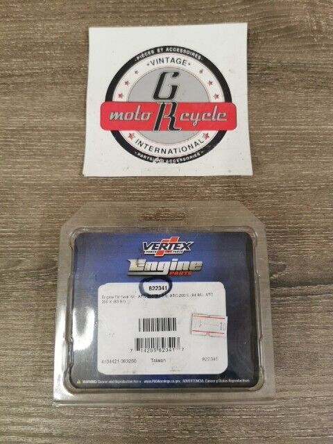 NOS VERTEX ATC200 ATC200X 1983 - 1987 ENGINE OIL SEAL KIT 822341 J54